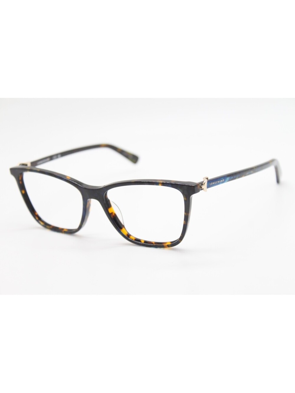 NEW LONGCHAMP LO2685 281 TORTOISE BLUE AUTHENTIC EYEGLASSES 54-15